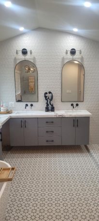 Luxury bathroom remodel Danville